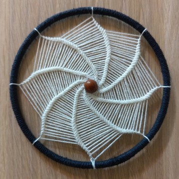 Spiral Linear dreamcatcher SVG pattern coming soon