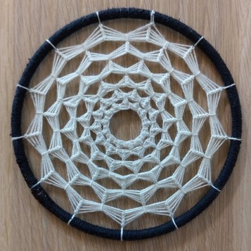 Wheel of Life mandala dreamcatcher pattern coming soon